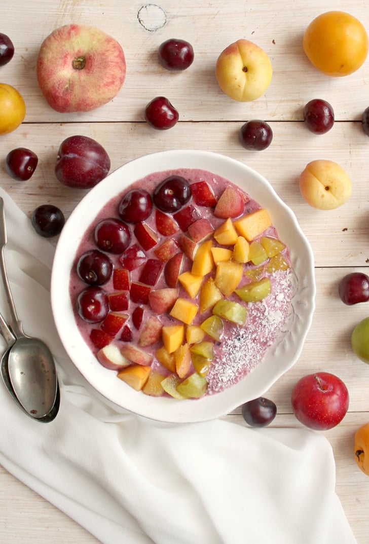 Rainbow Summer Fruit Smoothie Bowl