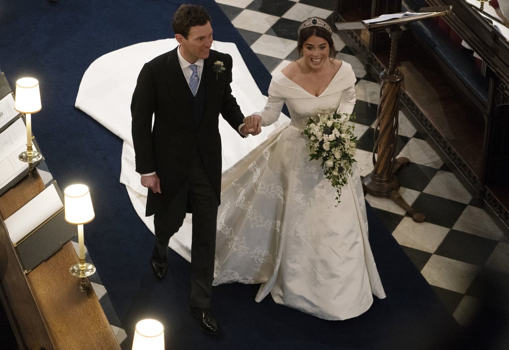 Princess Eugenie's Wedding Dress Print