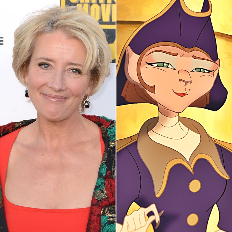 Emma Thompson: Captain Amelia in Treasure Planet