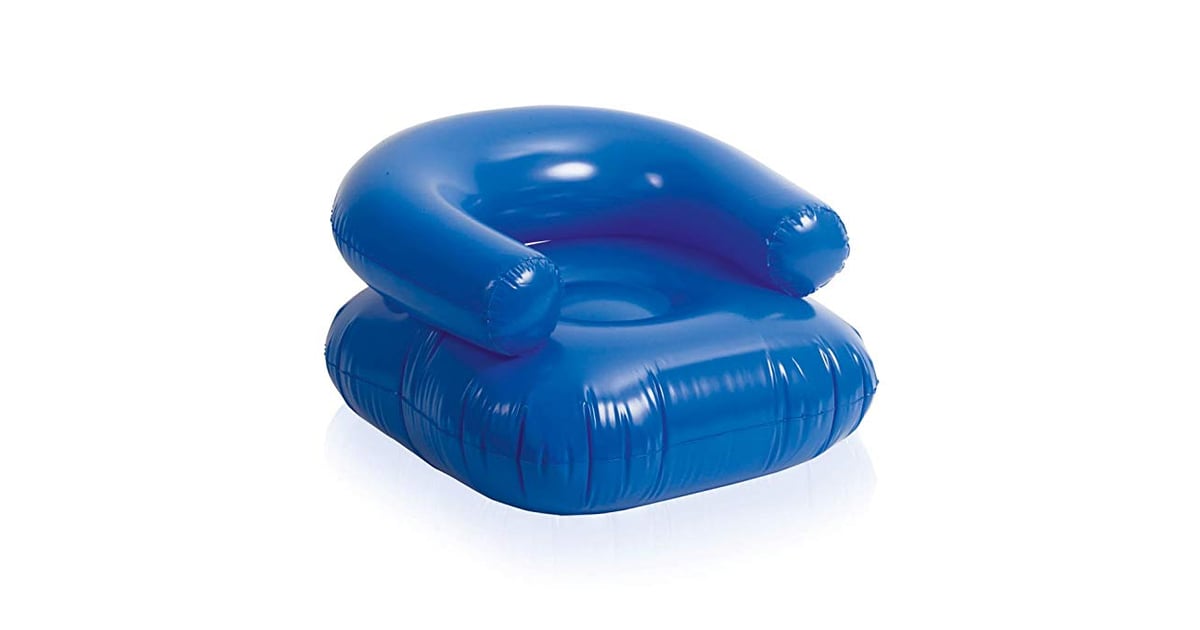 eBuyGB Inflatable Floating Blow-Up Lounge Chair in Blue | Inflatable