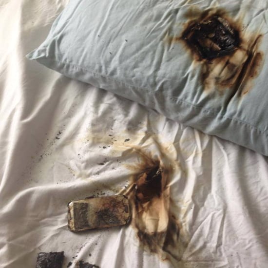 Phone Burns Under Pillow