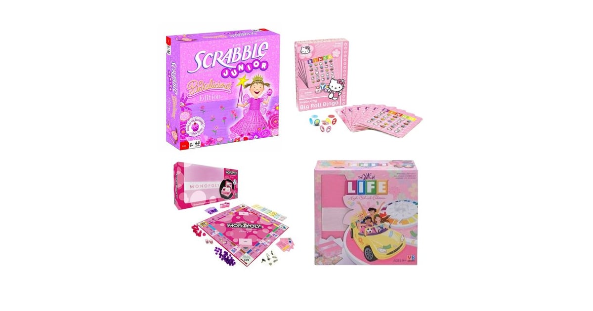 Pink Board Games Special Editions for Girls POPSUGAR Moms