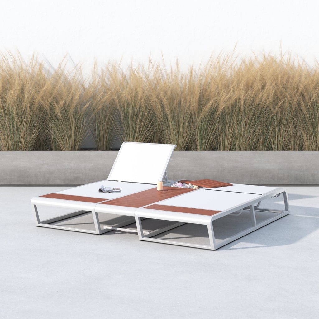 The Perfect Sunbed: Edie Metal Double Chaise