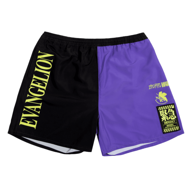 Dumbgood Evangelion Colorblock Shorts