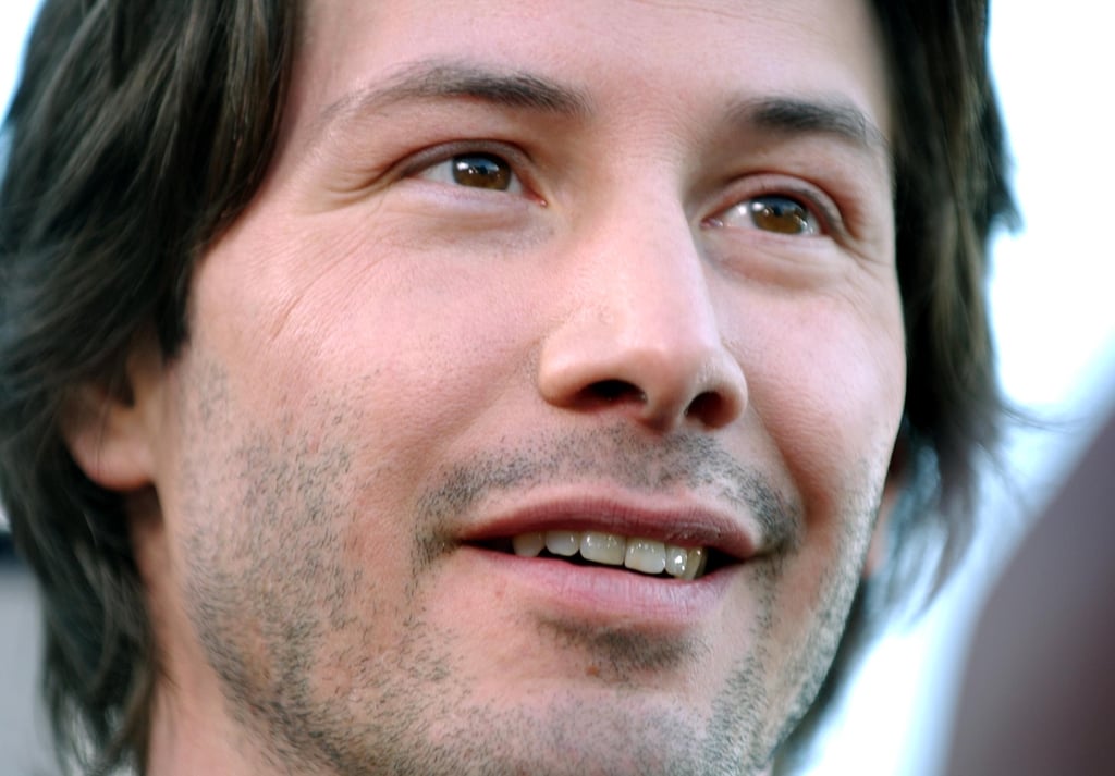 Pictures of Keanu Reeves Smiling