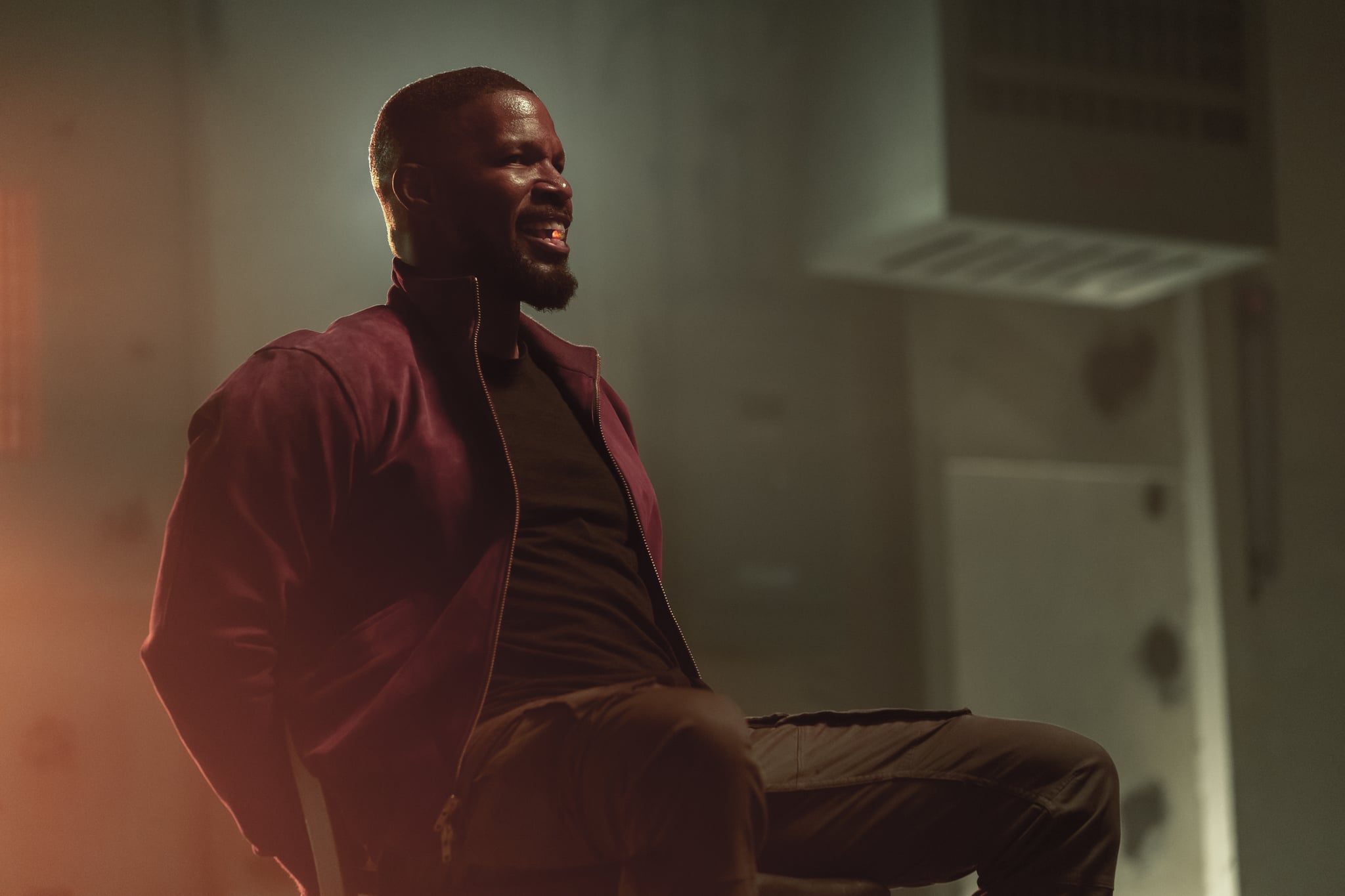 PROJECT POWER (L to R) JAMIE FOXX as ART in PROJECT POWER Cr. SKIP BOLEN/NETFLIX © 2020