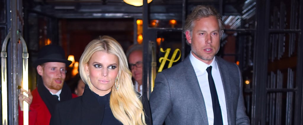 Jessica Simpson and Eric Johnson Out in NYC November 2015