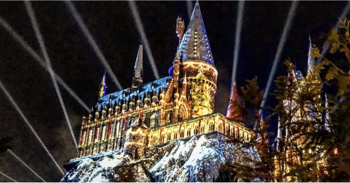 Harry Potter World Christmas Photos POPSUGAR Moms