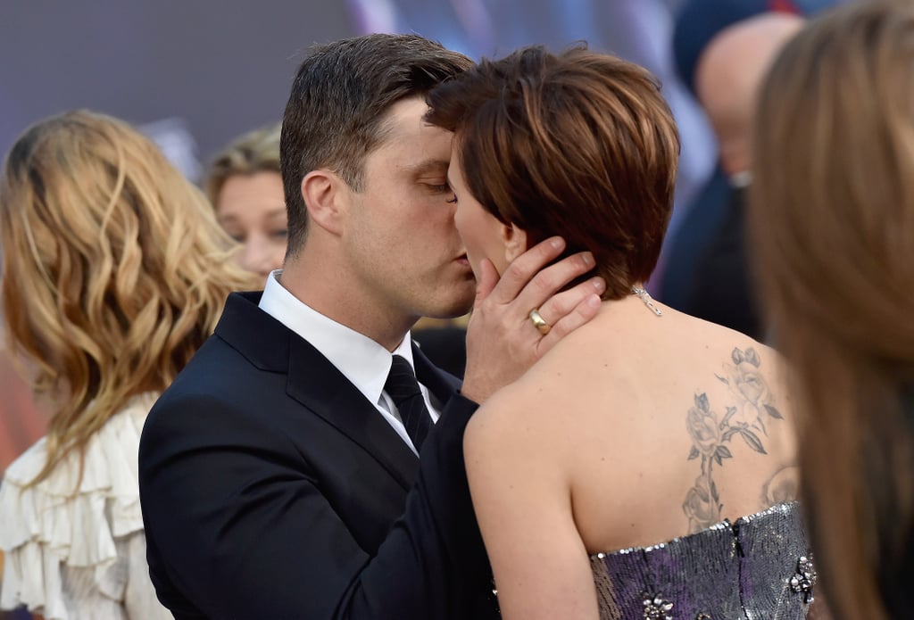 Scarlett Johansson and Colin Jost