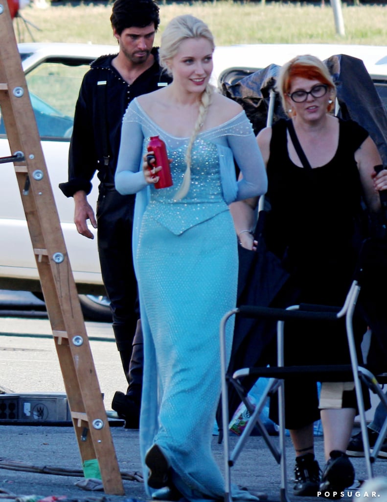 Georgina Haig as Frozen's Elsa on Once Upon a Time