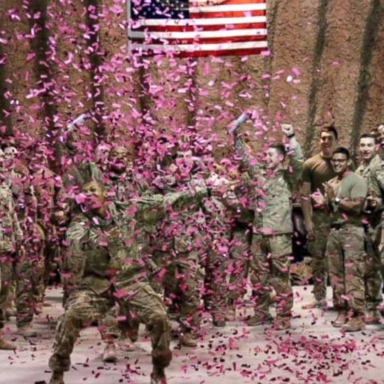 Gender Reveal For Fallen Soldier's Baby