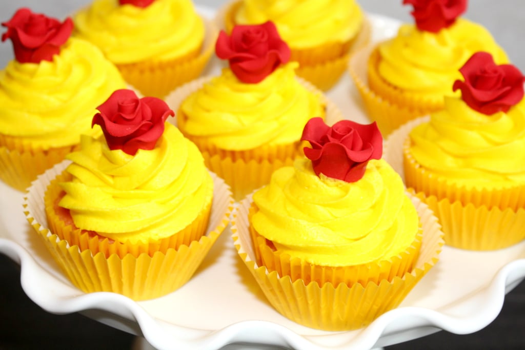 Enchanted Rose Cupcakes