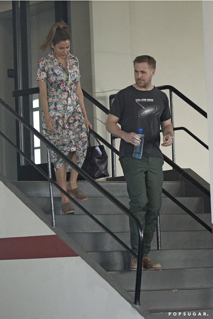 Ryan Gosling and Eva Mendes in LA Pictures April 2018