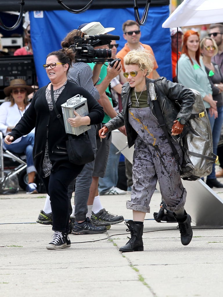 Melissa McCarthy and Kate McKinnon rock some new styles.