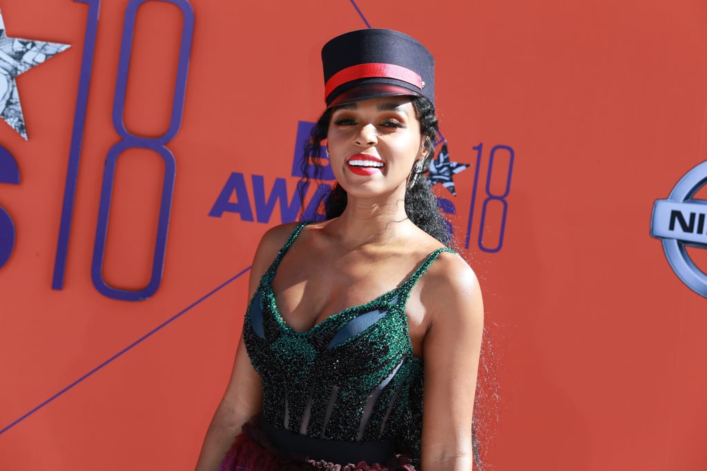 Janelle Monae Rainbow Dress at the BET Awards 2018