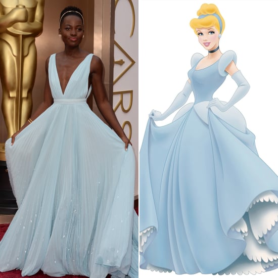 Lupita Nyong'o Looks Like Cinderella at Oscars 2014