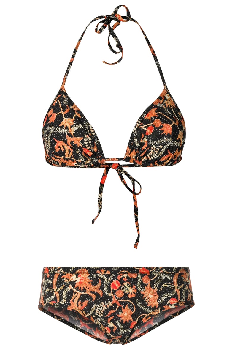 Isabel Marant Floral Print Bikini Top and Bikini Bottom