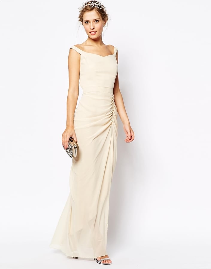 VLabel London India Maxi Dress With Bardot Neck ($135)