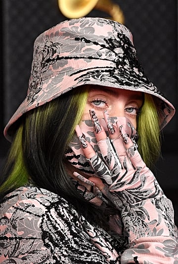 Billie Eilish Matched Her Nails to Her 2021 Grammys Outfit