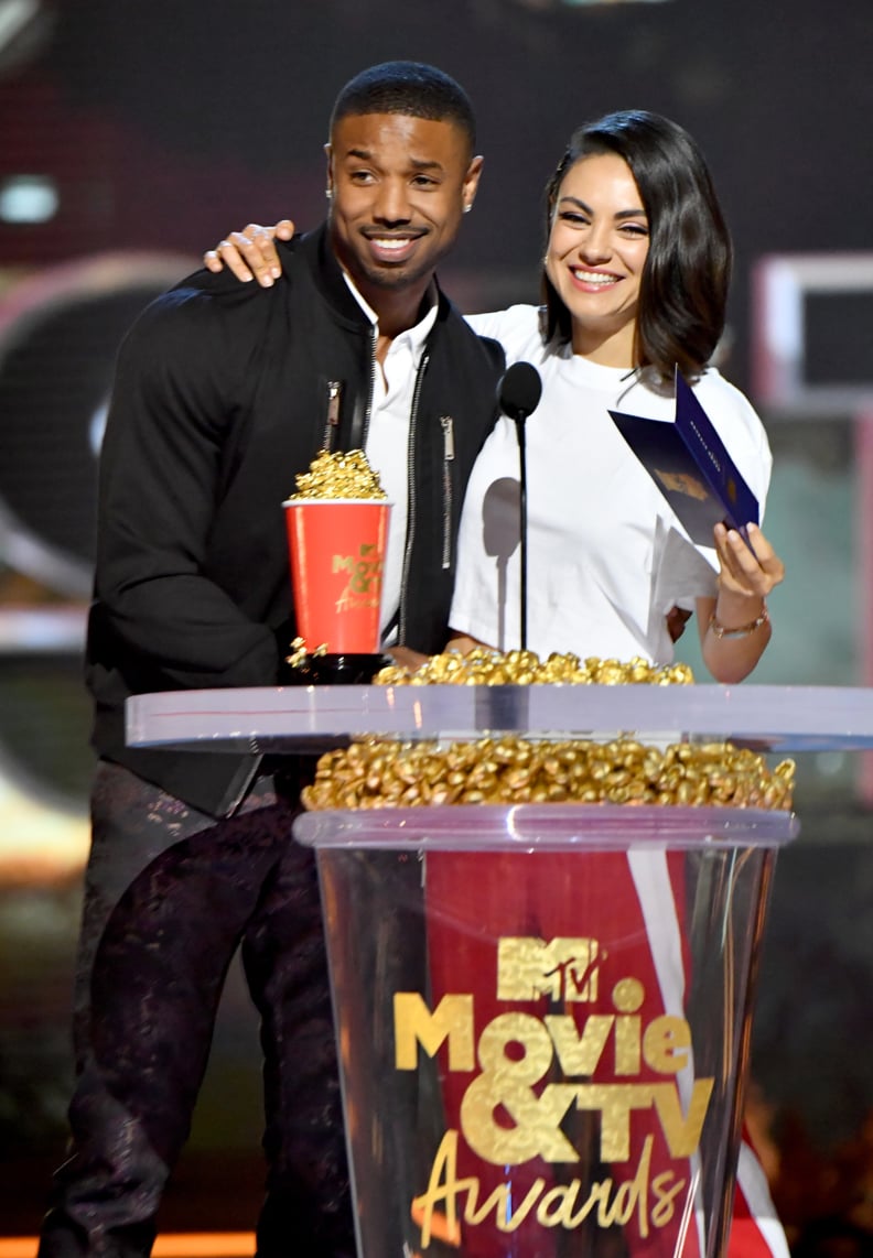 Michael B. Jordan and Mila Kunis