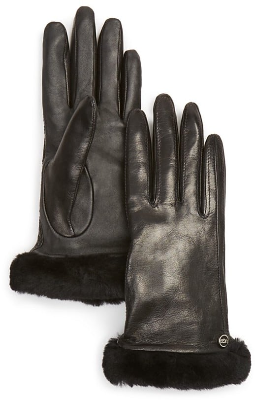 For the Instagramming Granny: Leather Tech Gloves
