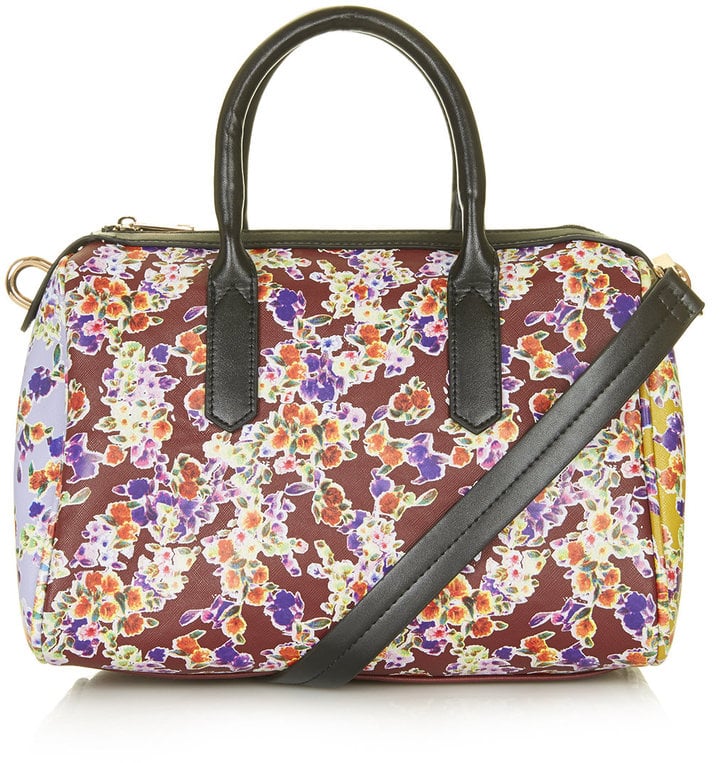 Topshop Floral Print Shoulder Holdall ($76)