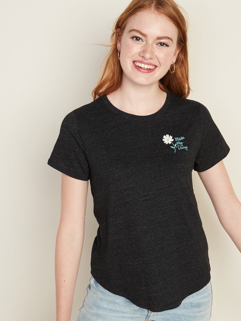 Old Navy EveryWear Graphic Crew-Neck Tee | Cute Graphic Tees For Women ...