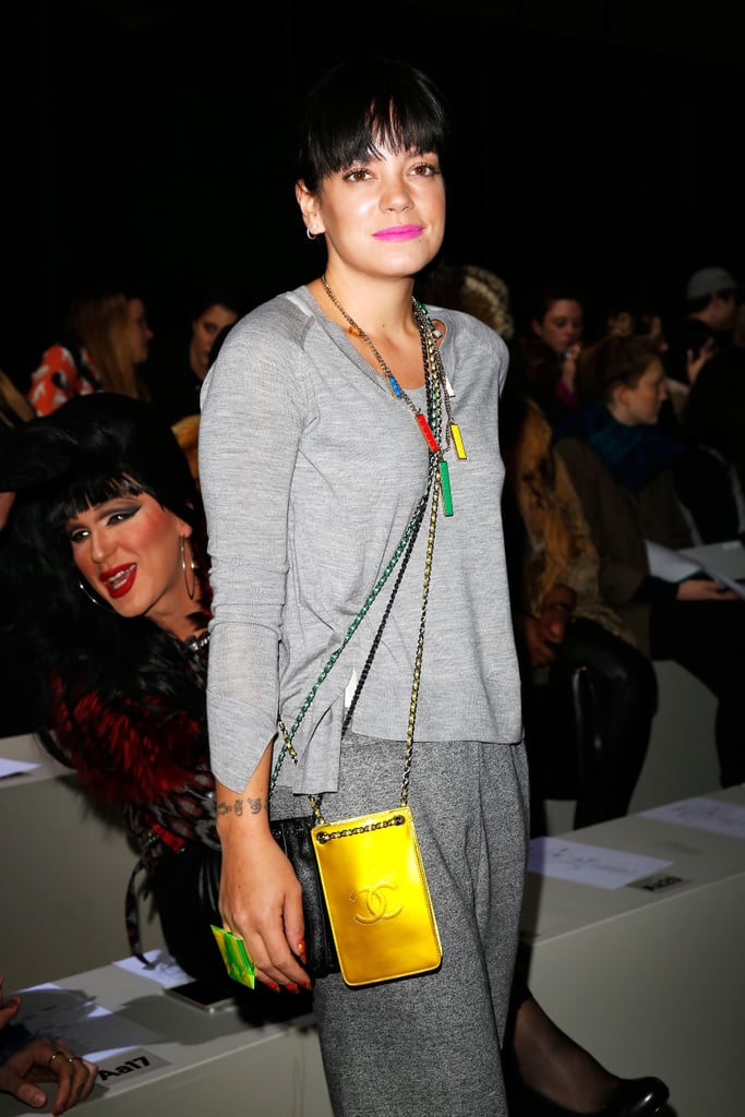 Lily Allen at Ashish