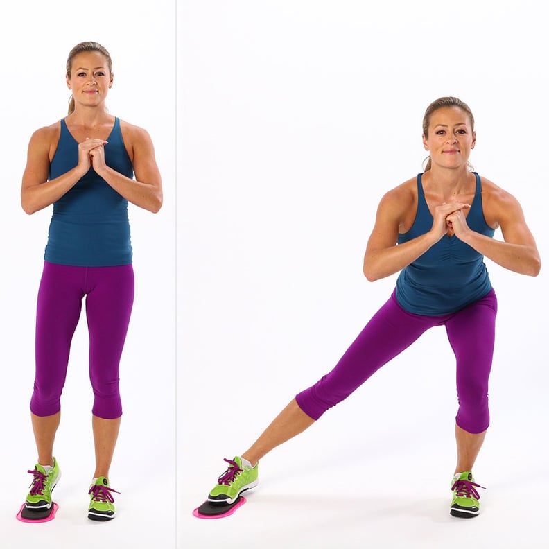 Side Lunge With Sliders