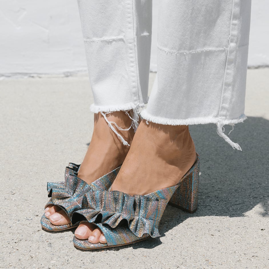 Loeffler Randall Esme Ruffle Sandals