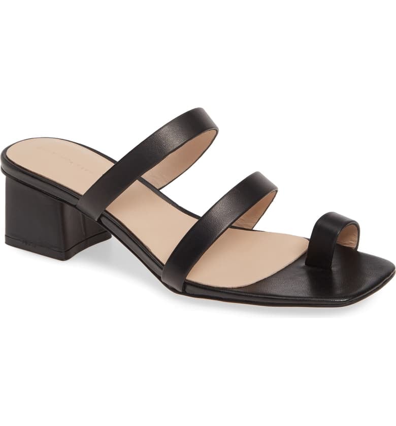 carly block heel sandal