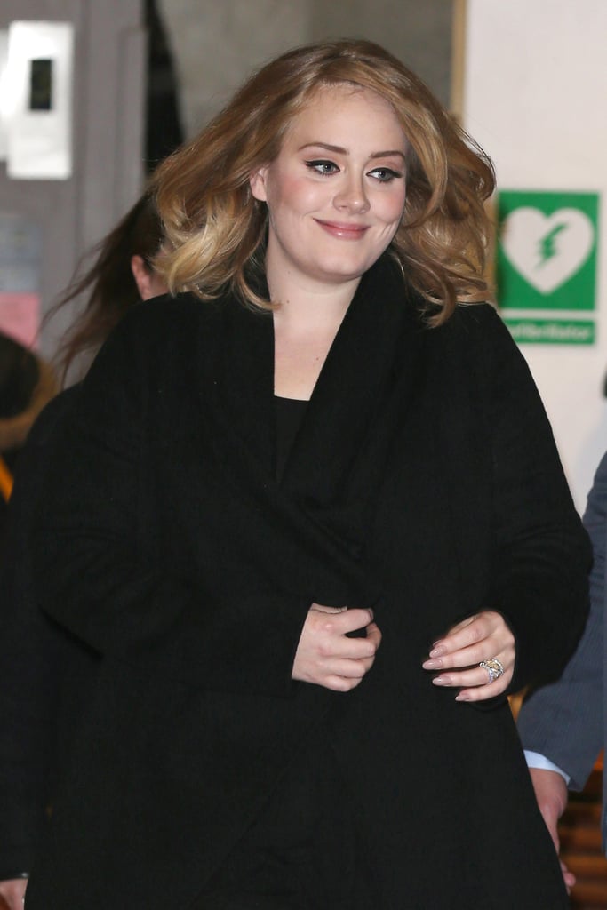 Adele Out in London October 2015
