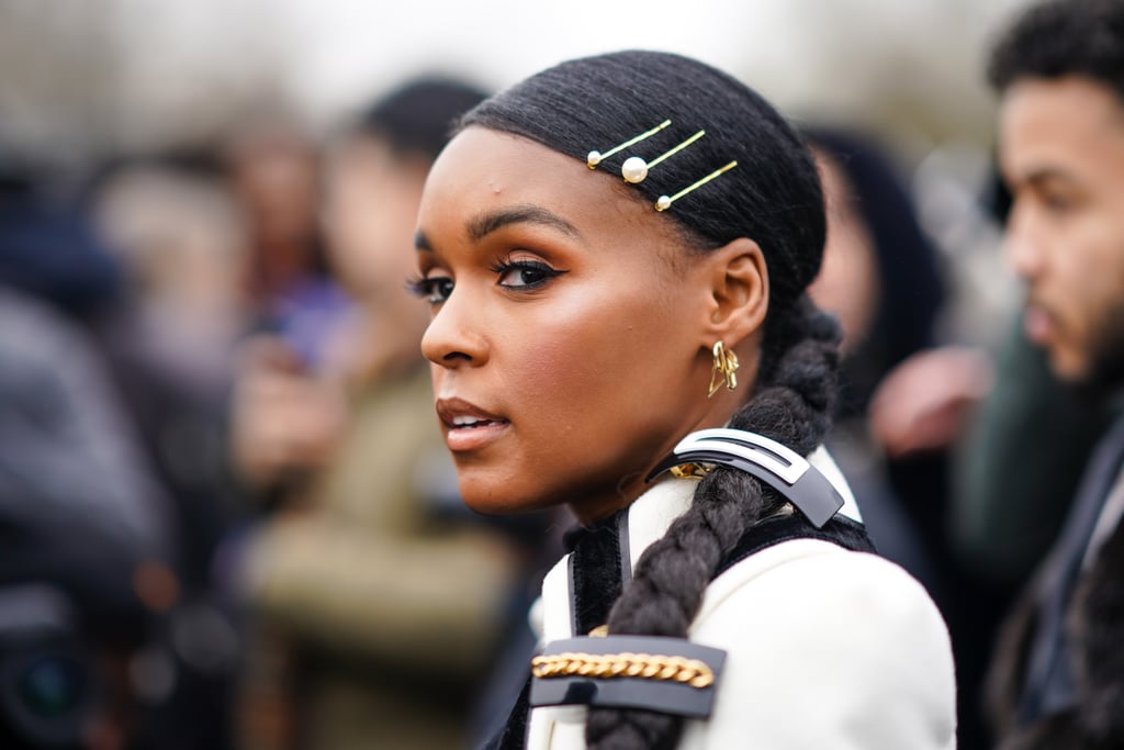 Stay-at-Home Summer Hair Trend: Slicked-Back Low Braided Ponytail