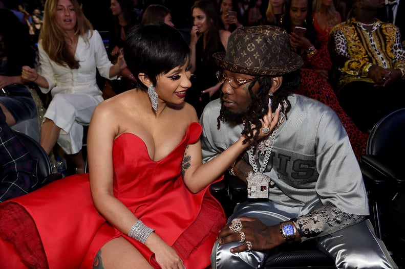 NEW YORK, NY - AUGUST 20:  Cardi B and Offset attend the 2018 MTV Video Music Awards at Radio City Music Hall on August 20, 2018 in New York City.  (Photo by Jamie McCarthy/VMN18/Getty Images for MTV)