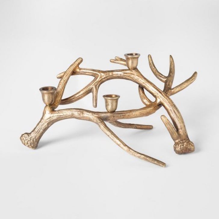 Antler Candelabra Ways to Make Your Home Feel Cozy POPSUGAR Home