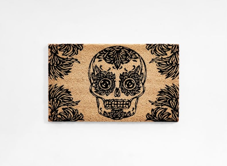 Halloween Skull Doormat