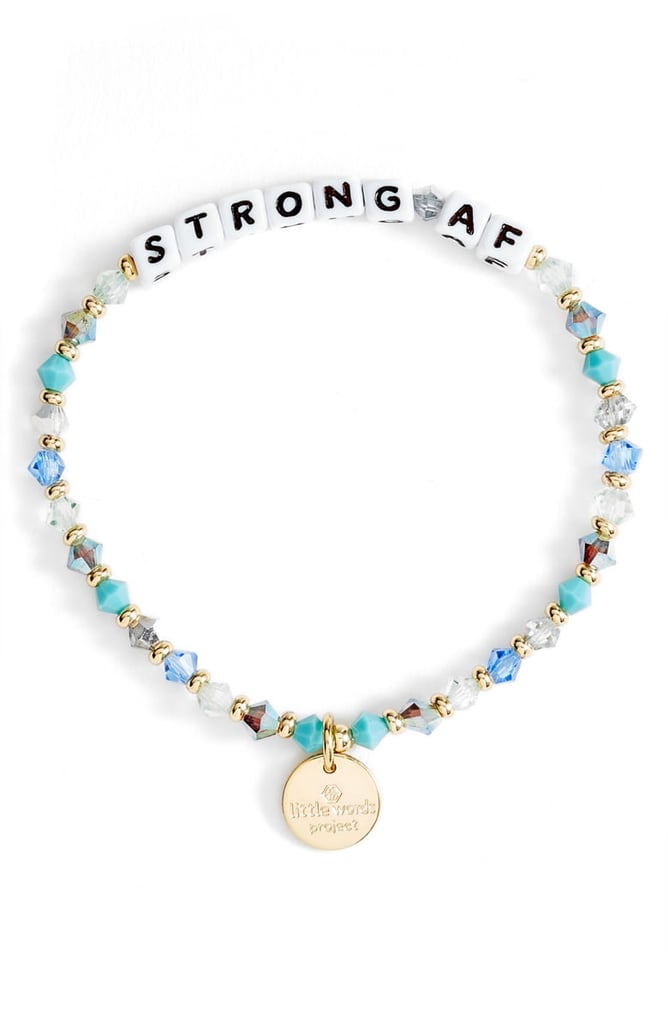 Strong AF Beaded Stretch Bracelet