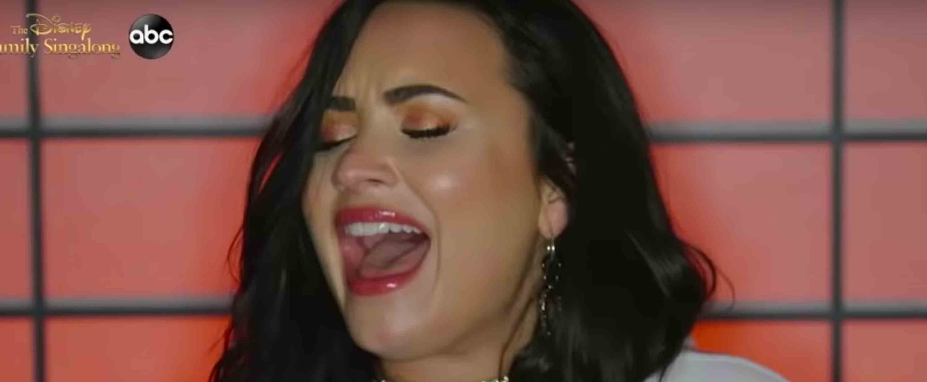 Watch Demi Lovato's Disney Singalong Performance Video POPSUGAR