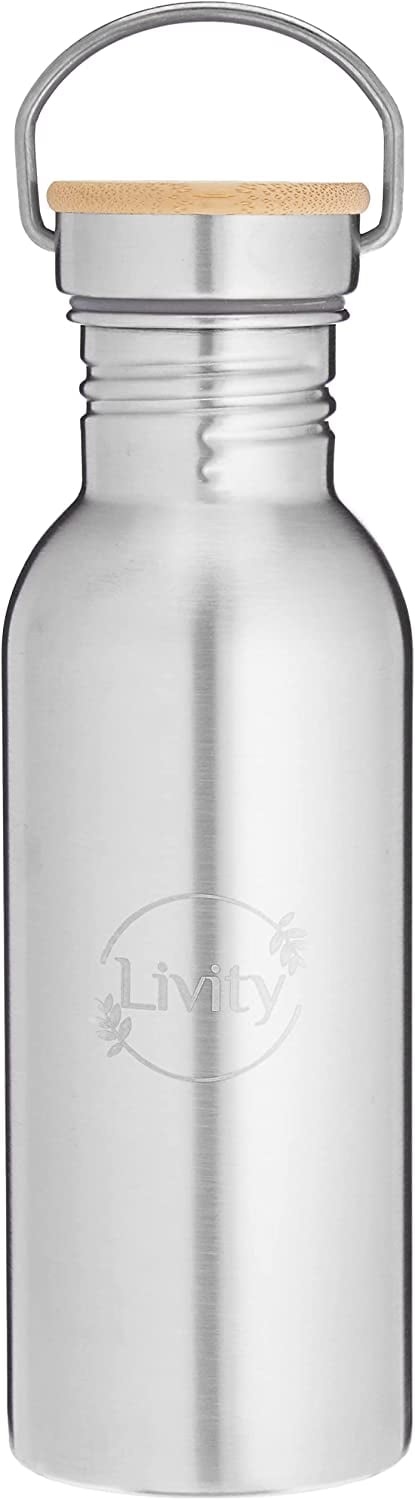 Livity Yoga Stainless Steel Insulated Water Bottle