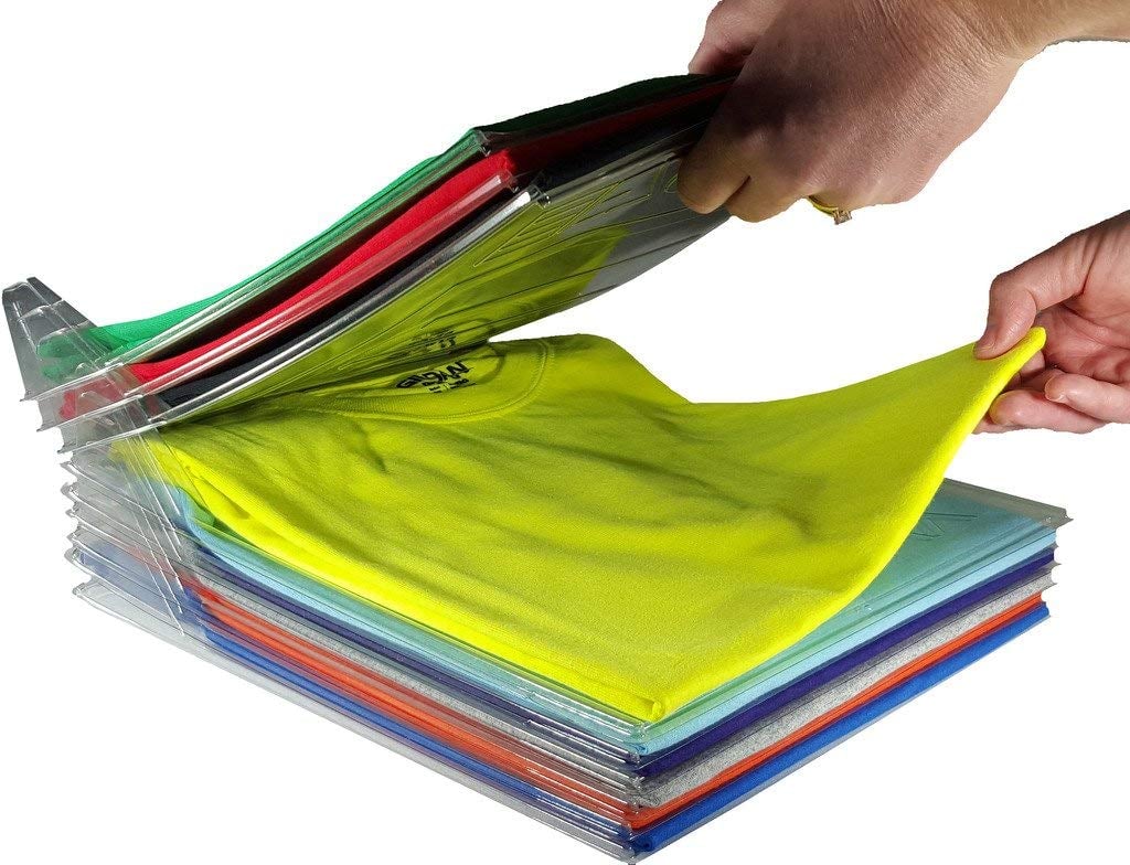 EZStax Closet Organizer and Shirt Folder