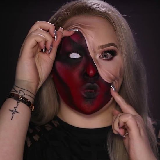 Pulled Up Skin Halloween Makeup Tutorial