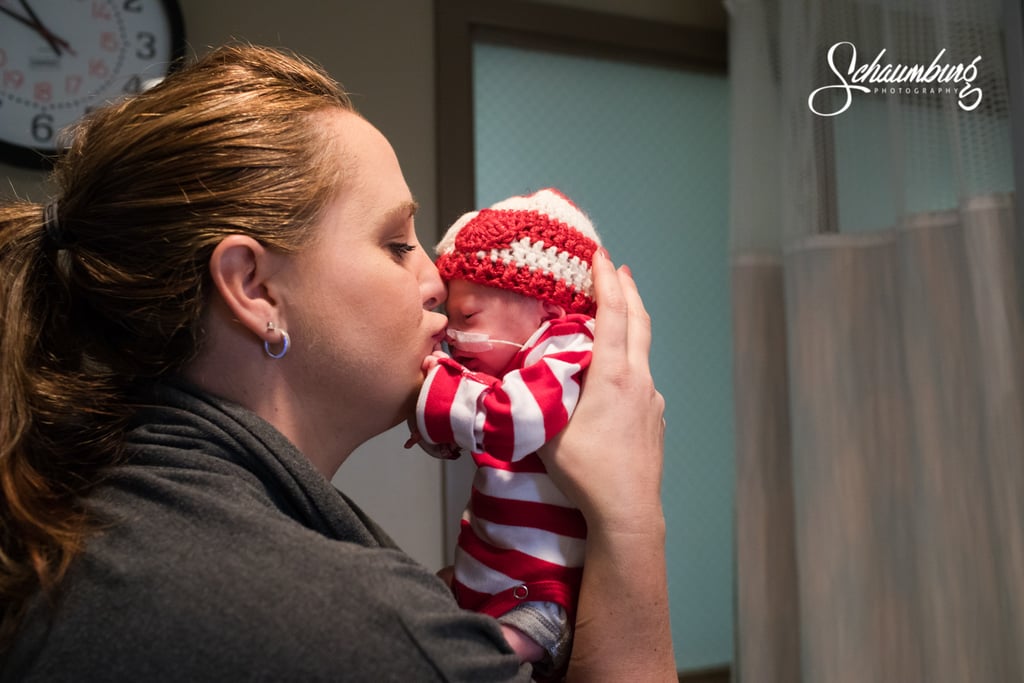 NICU Babies Dressed as Valentines 2017