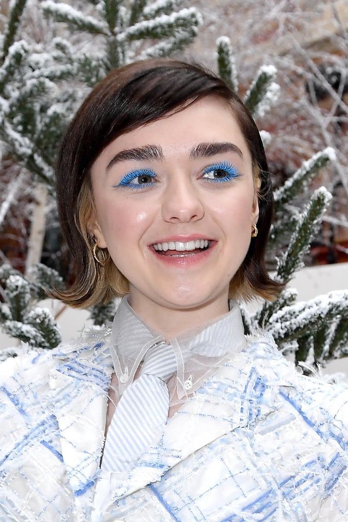 Maisie Williams and Reuben Selby Matching Thom Browne Suits