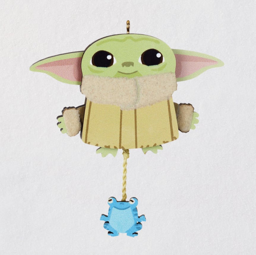 Hallmark's Star Wars: The Mandalorian Bouncing Bounty Pull-String Wood Ornament