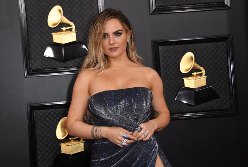 US singer JoJo arrives for the 62nd Annual Grammy Awards on January 26, 2020, in Los Angeles. (Photo by VALERIE MACON / AFP) (Photo by VALERIE MACON/AFP via Getty Images)