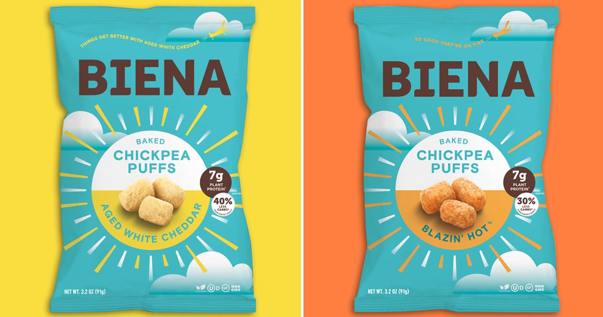 Biena Chickpea Cheese Puffs Review POPSUGAR Fitness