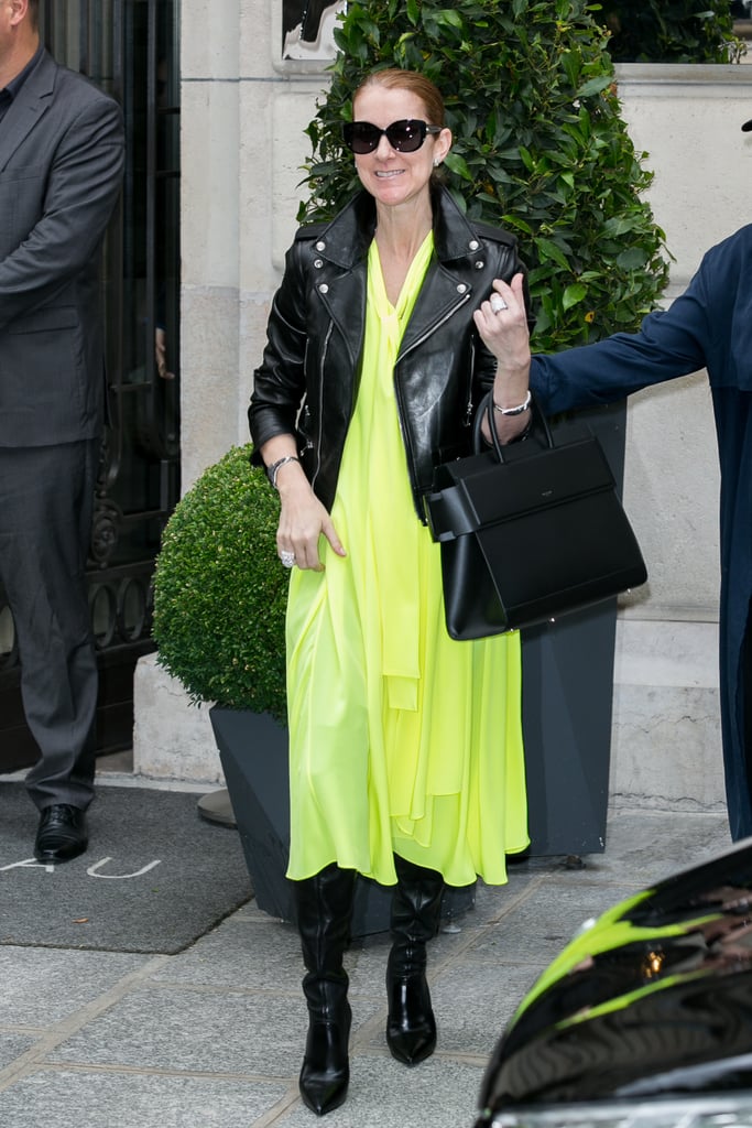Celine Dion at Paris Couture Fashion Week July 2016 | POPSUGAR Fashion