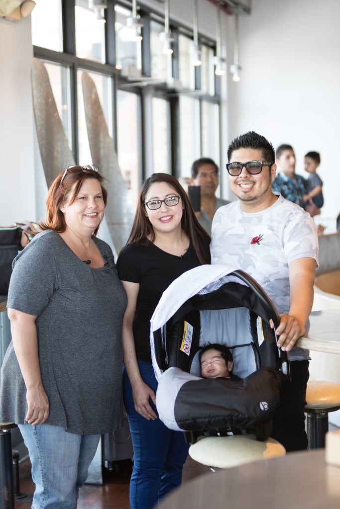 The guests of honor: Adrianna, her husband, Jaden, and of course, Angie.