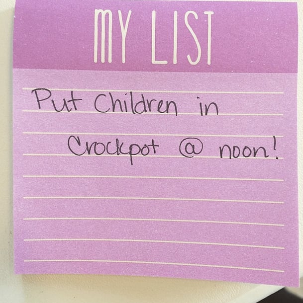 "Tired moms = typos (...er writos)"