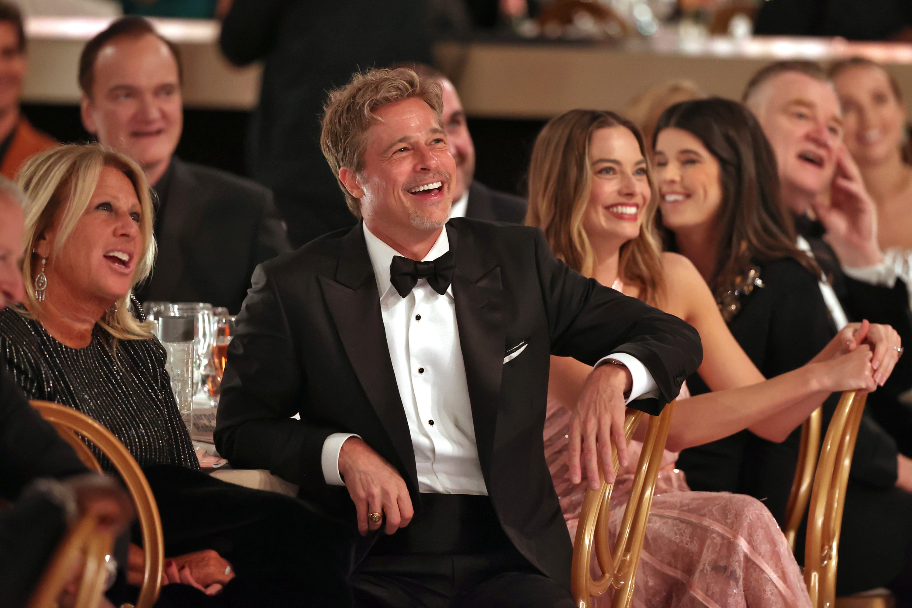 Margot Robbie and Brad Pitt s Friendship POPSUGAR Celebrity